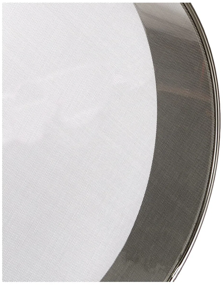 Ibili 704225 - Setaccio da Farina in Acciaio Inossidabile Lucido, 25 cm