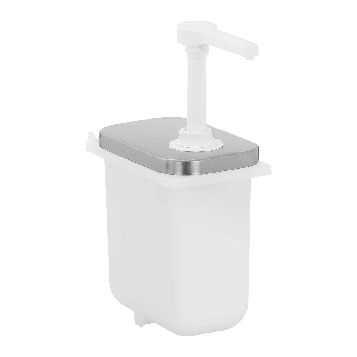 Royal Catering Dispenser per Salse Dosatori per Salse RCDI-4L (2 pompe, 2 x 2 L, Acciaio Inox)