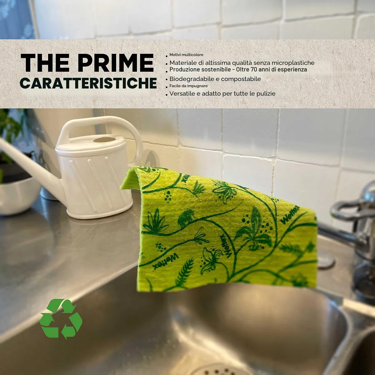 Wettex The Original 10-Pack Swedish Superabsorbent Dishcloth