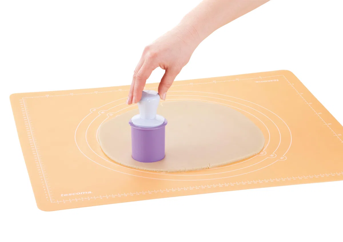Tescoma 630111 Delicia Timbro per Biscotti 6 Decori Party, Plastica, Viola, 1 Pezzo