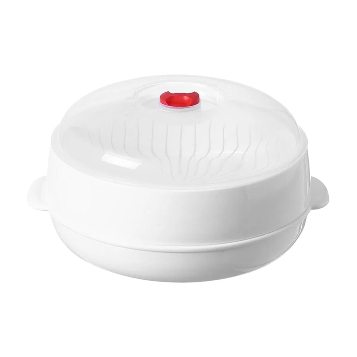 perfk Vaporiera per Microonde e Verdure Multifunzionale, Contenitore per la Conservazione