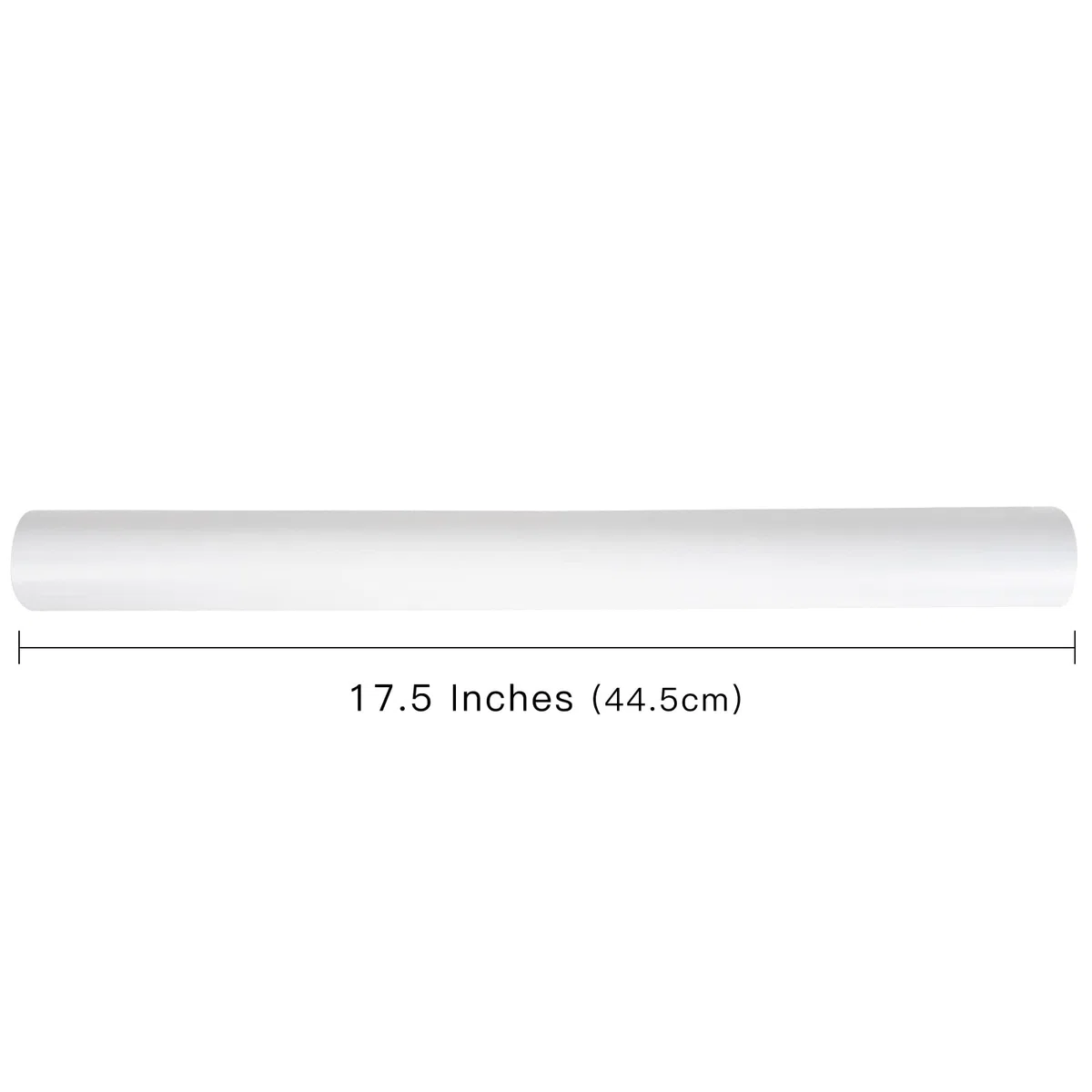 RUSPEPA Carta Da Regalo Bianca Lucida - Mini Rotolo - Tinta Unita Per Matrimoni, Compleanni, Doccia, Congratulazioni E Regali Di Festa - 44,5 cm X 10 m
