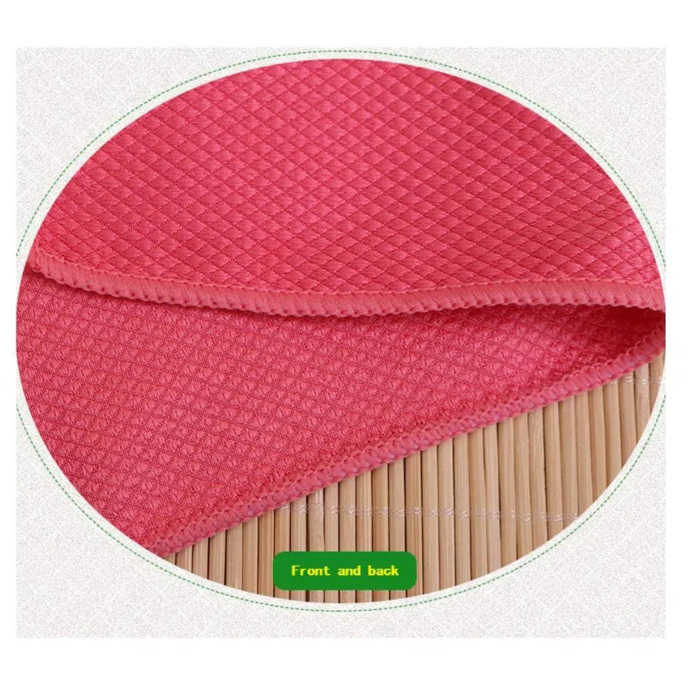 Set da 6 Panni in Microfibra Strofinaccio Cucina Panni di Pulizia Panno Multiuso Adatti per la Pulizia di Casa Cucina Tavoli Specchi Bicchieri Ufficio Bagno Auto, Ultra Assorbente Spolverino 30cmx40cm