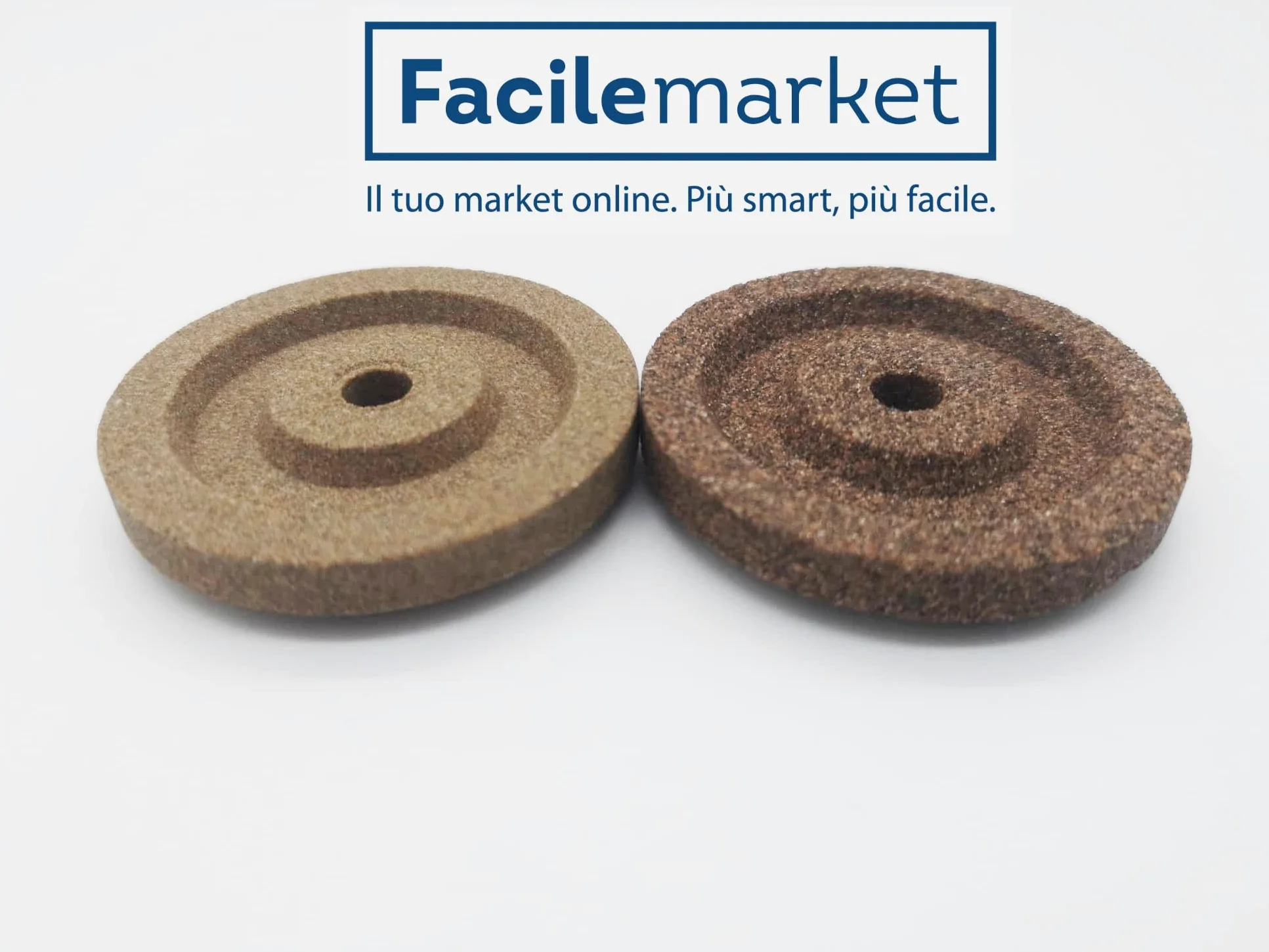 Coppia mole smerigli per affettatrice 45-8-6 GCG con 45-8-6 FCG