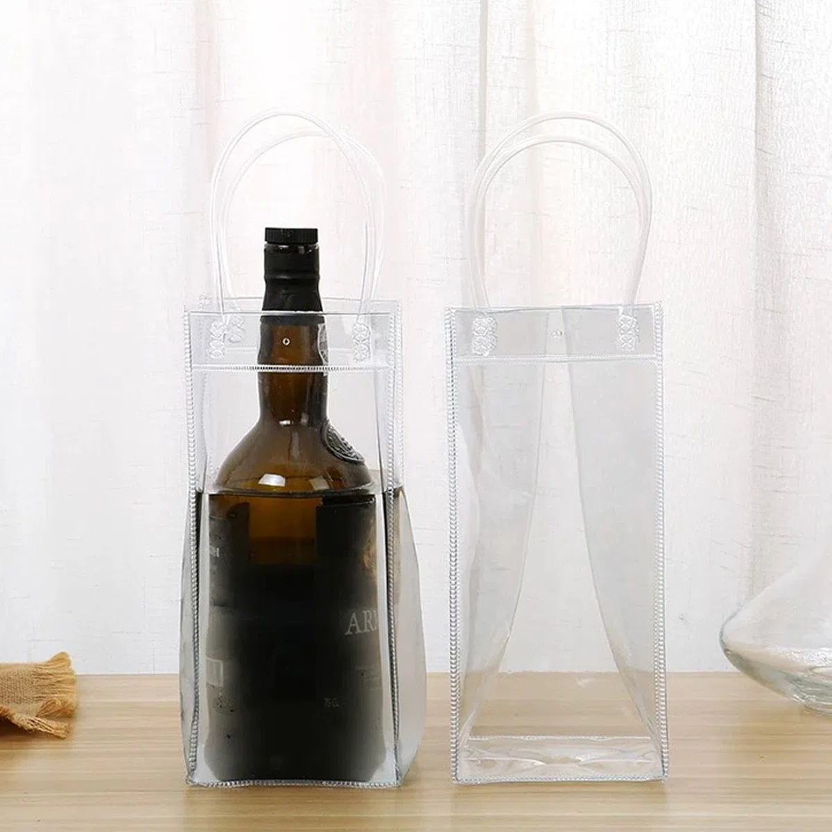 Borsa Da Trasporto Da 6 Pezzi, Refrigeratore Per Bottiglie Di Vino Portatile, Contenitore Per Vino Freddo, Refrigeratore Per Bottiglie Di Vino, Adatto Per Uso Esterno, Refrigeratore Per Vino