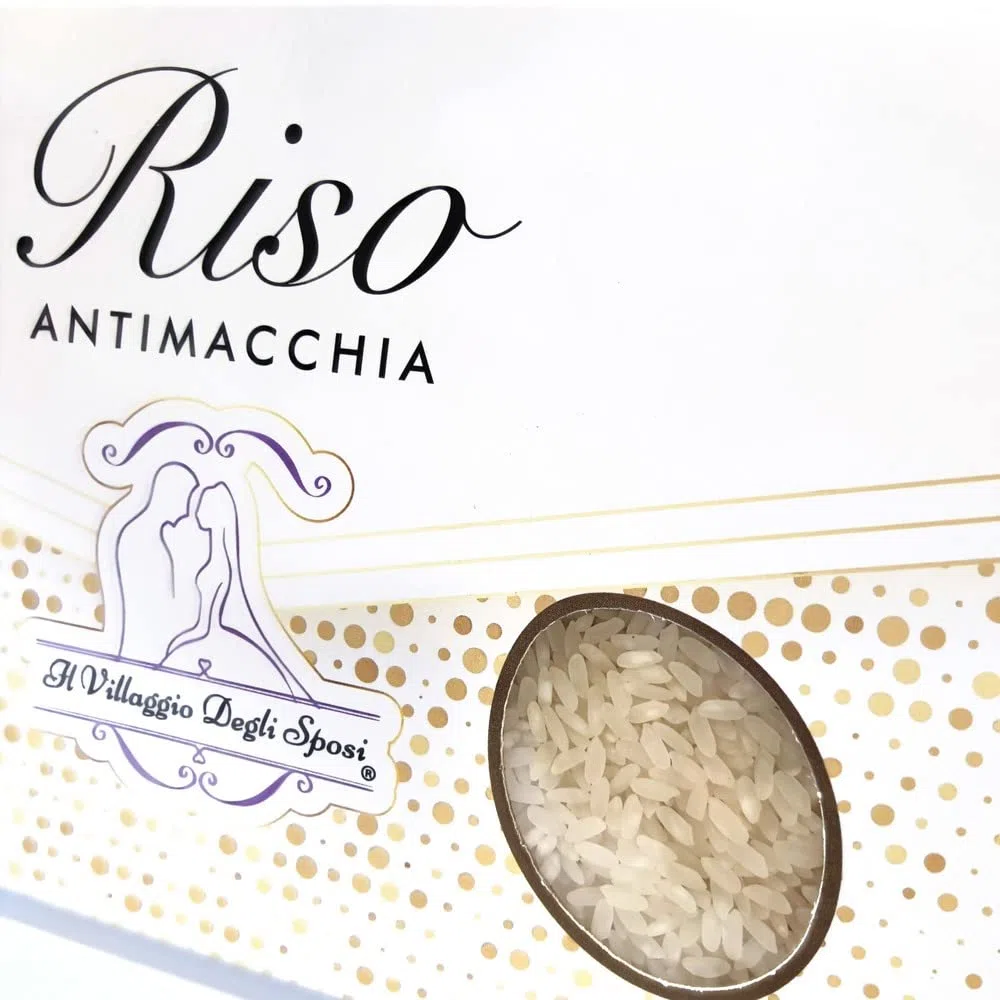 RISO BIANCO 500gr per matrimoni antimacchia - MADE IN ITALY