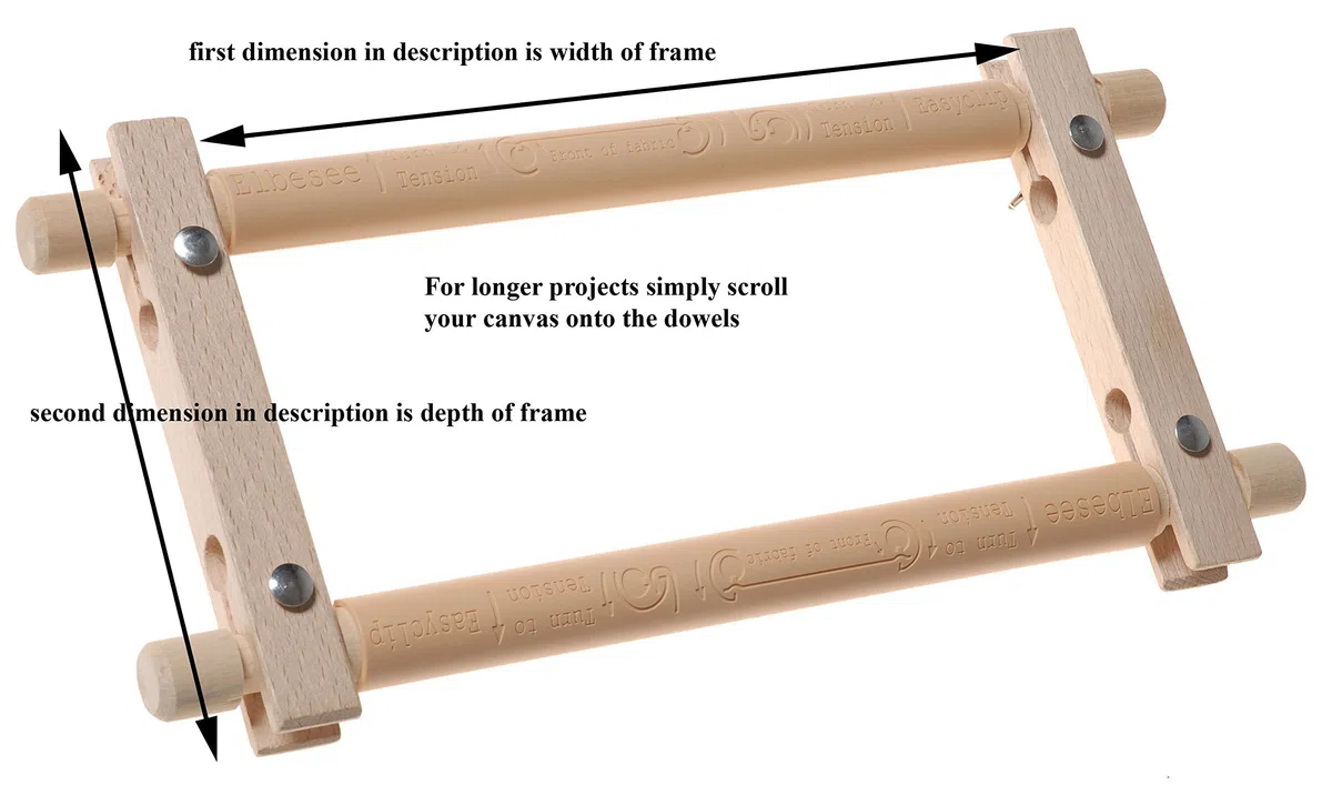 Elbesee Cornice Easy Clip in Legno, Marrone, 30 x 30 cm, 30 x 30 cm