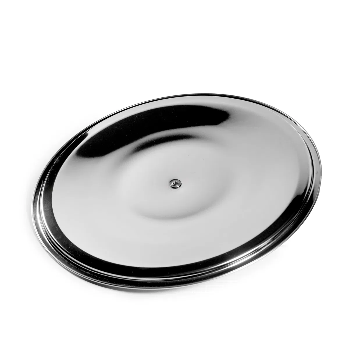 zanetti, Coperchio in Inox, Coperchio Acciaio Inox, Diametro 36 cm, Manico Plastica, Adatto a Pentole e Padelle, Lavabile in Lavastoviglie