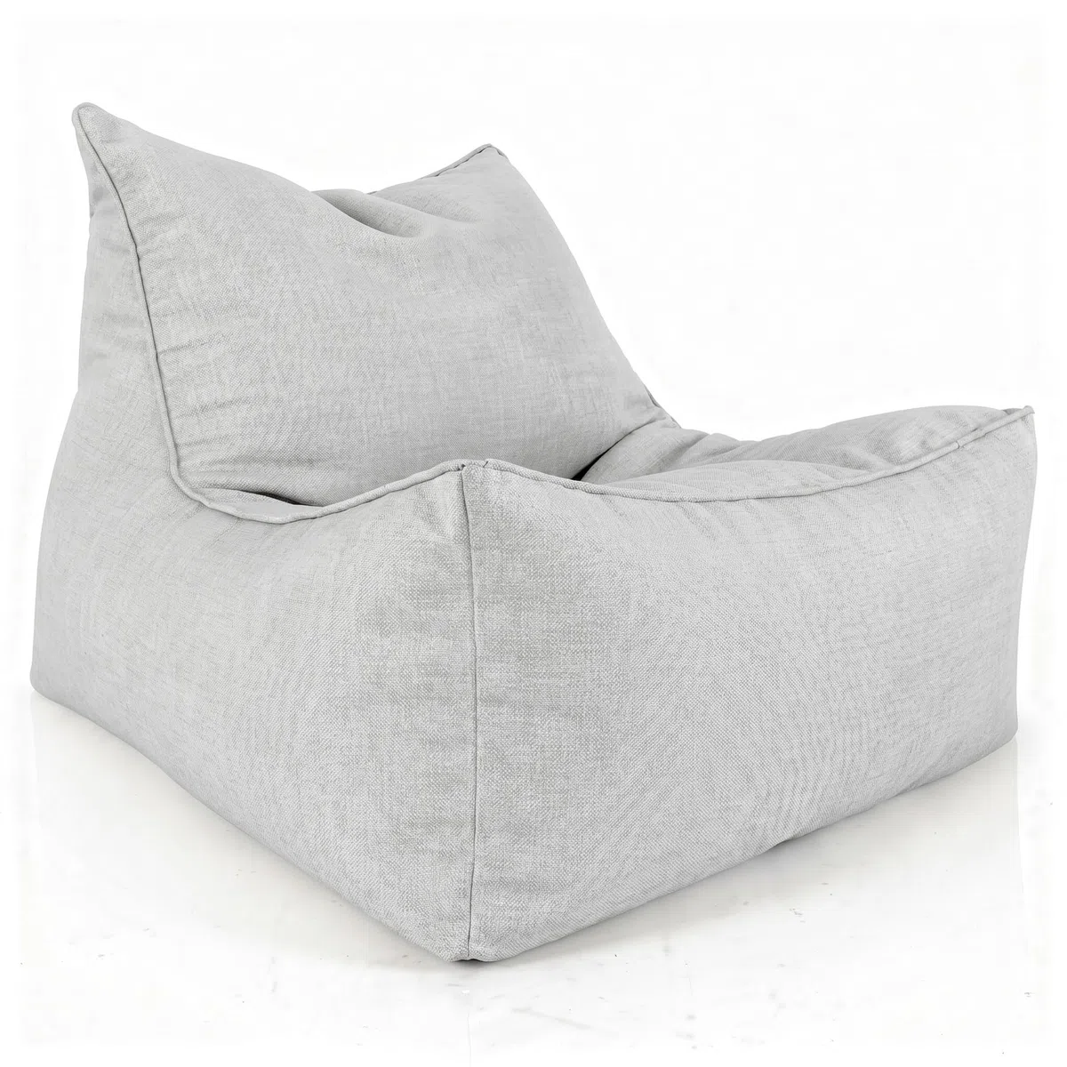 Aiire Poltrona Pouf da Esterno di Lusso - Puffo per Sedersi Moderni per Giardino e Piscina - Bean Bag XXL Design con Imbottitura - Cuscino da Lettura Gigante, Puff a Sacco