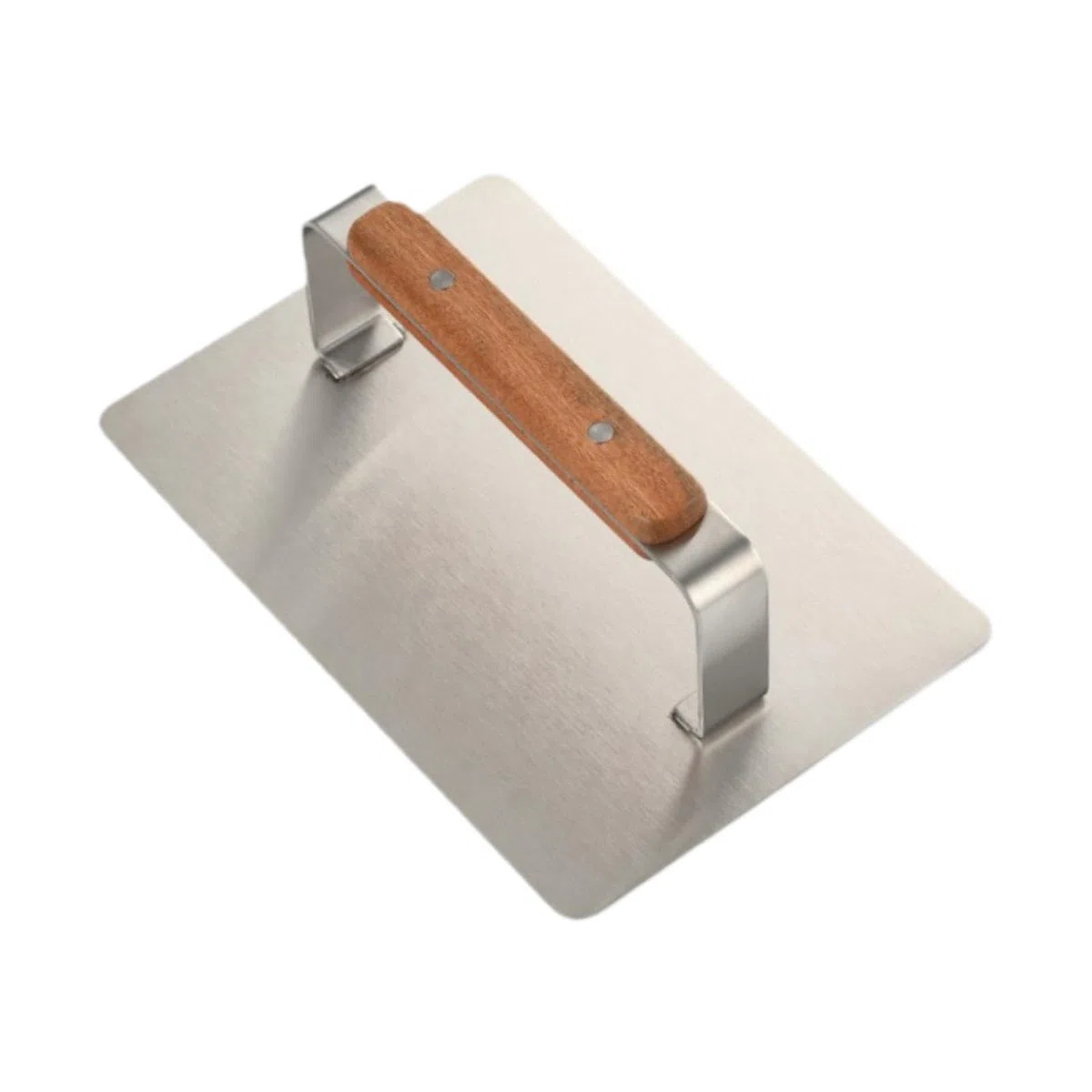 Gralara Pressa per Hamburger in Acciaio Inossidabile, Pressa per Bistecche Rettangolare, Resistente, per Hamburger di Verdure con Torrone Croccante a Fiocco D