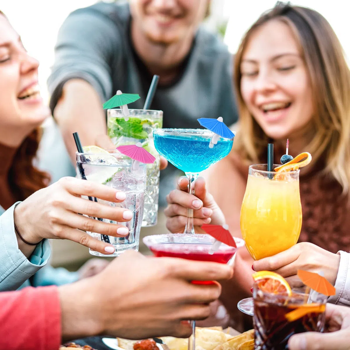 12 Pezzi Segna Bicchieri Calici, Segna Bicchieri, Segnabicchieri per Calici, per da Champagne, da Cocktail, Adatti per Feste, Cene in Famiglia, Bar, Caffè e Altre Scene