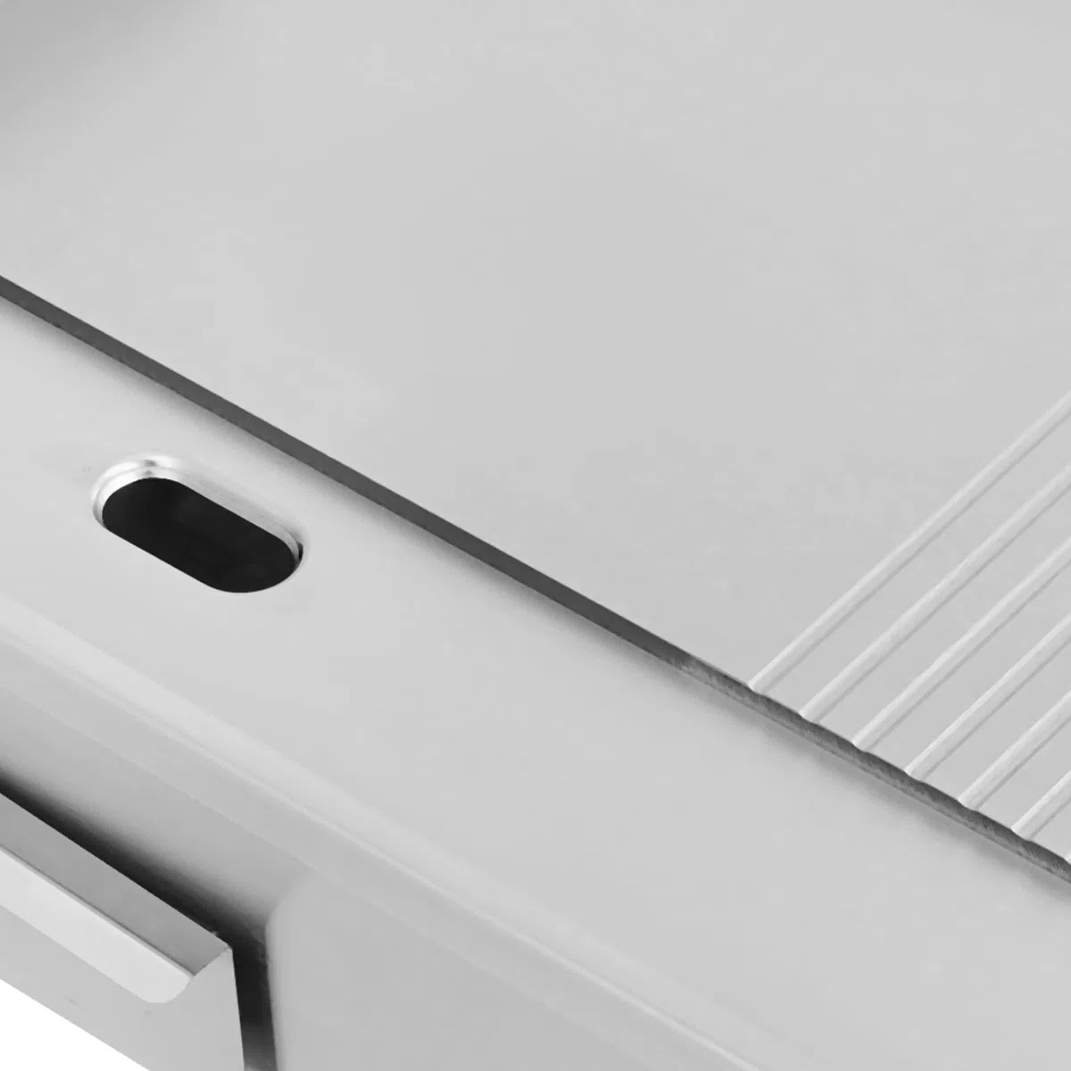 Piastra per barbecue commerciale 3000 W, griglia elettrica regolabile con luci di visualizzazione, teppanyaki, griglia da ristorante in acciaio inox, per mense, 55 x 43 x 24 cm