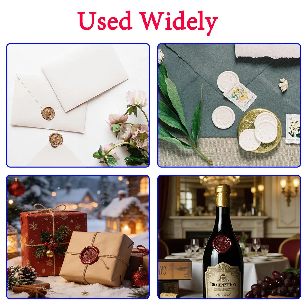Bastoncini di ceralacca per colla a pistola, ideali per sigilli di cera, lettere, biglietti di auguri, confezioni di vino, artigianato e inviti di nozze, confezione da 20 (oro chiaro)