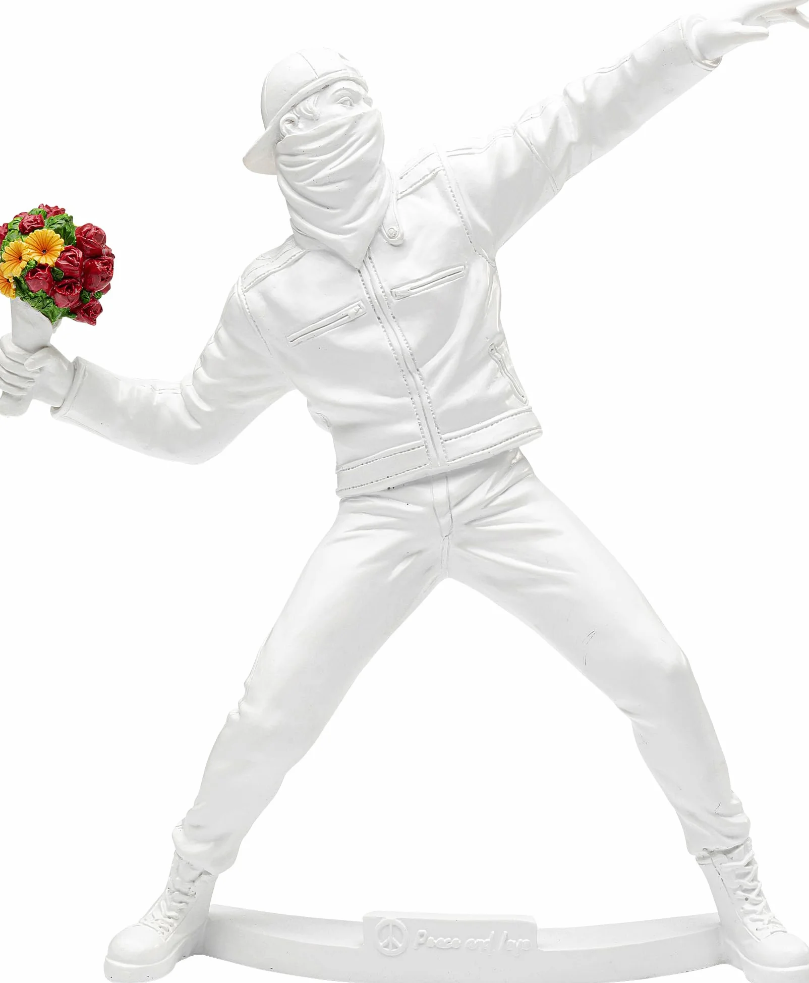 Kare Design figura decorativa Street Art Bouquet, bianco, idea regalo