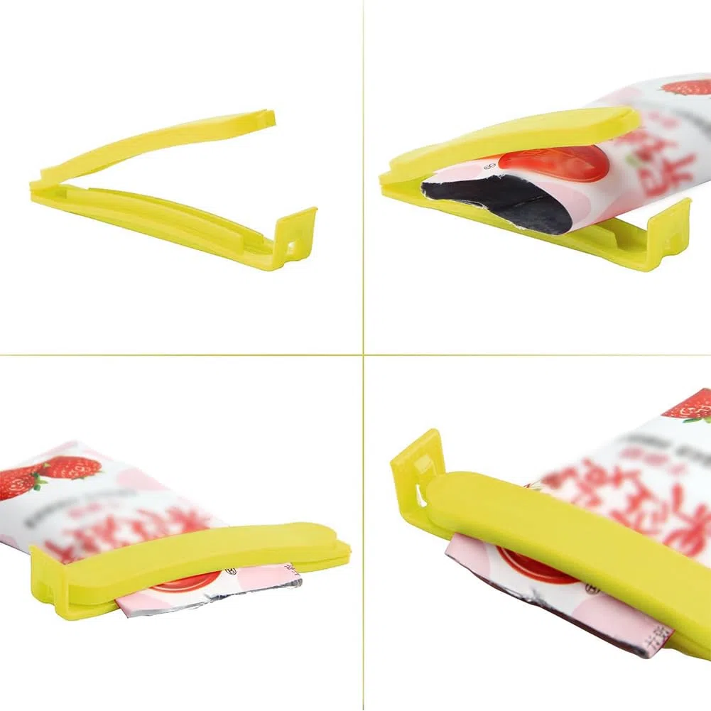20 Pezzi Chiudi Sacchetti, 6/11cm Mollette Chiudi Sacchetti Colorati Clips, Alimentari Tenuta Cucina Clip, Plastica Clip di Tenuta Riutilizzabile, Clip per Chiudere Sacchetti, per Snack