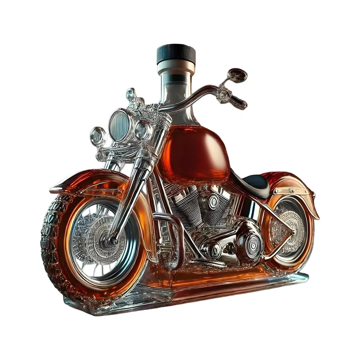 Decanter In Bicchieri Motociclisti, Bottiglia Di Whisky Aeratore Di Motociclistico, Distributore Di Liquori Di Bottiglia Da Bevanda Per Uomini Amanti Della Moto