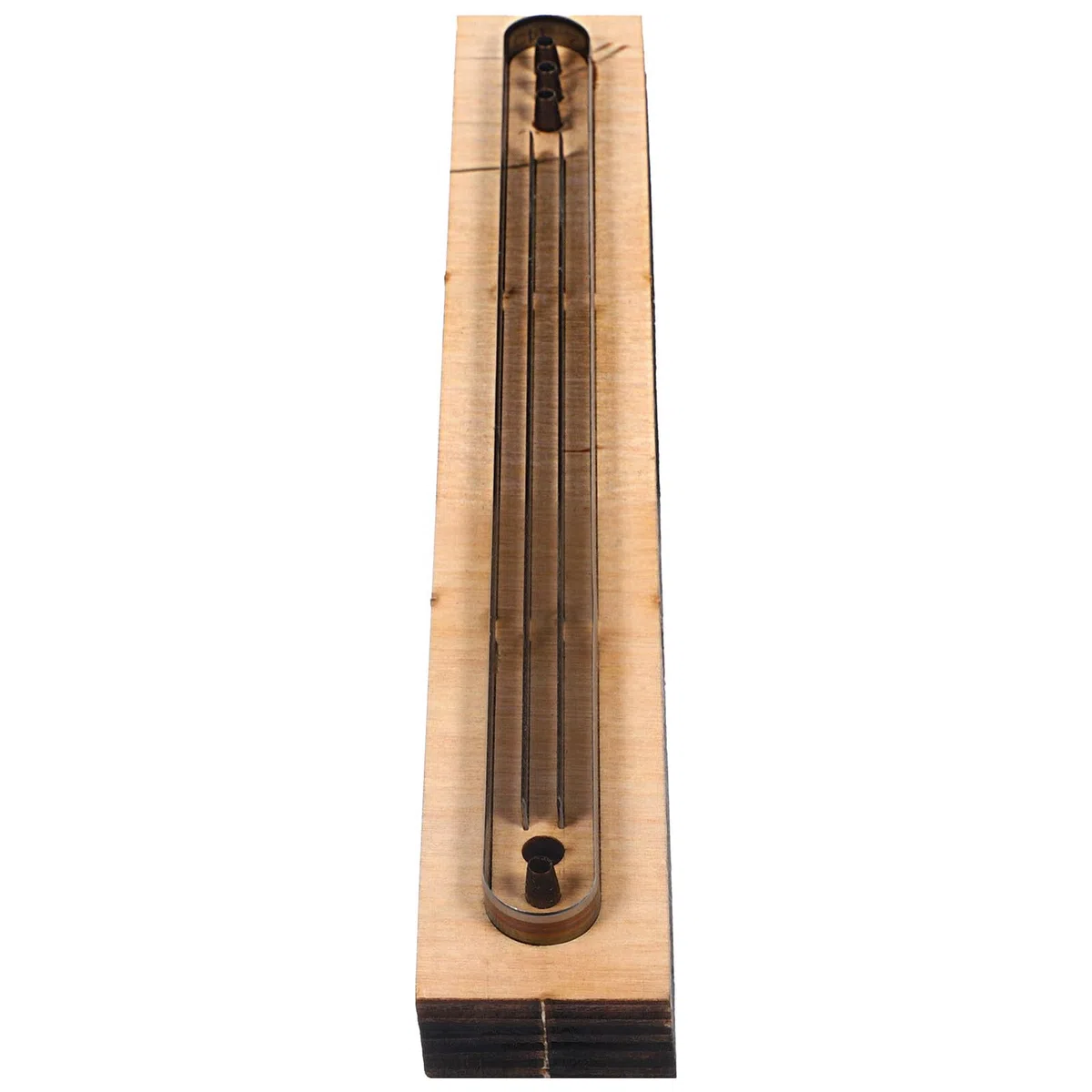 Mipcase Fustella in Legno per Taglio Bracciali in Pelle Fai da Te, Stencil Punzone per Lavorazione Artigianale Pelle, Accessori per Hobby Creativi e Artigianato Manuale