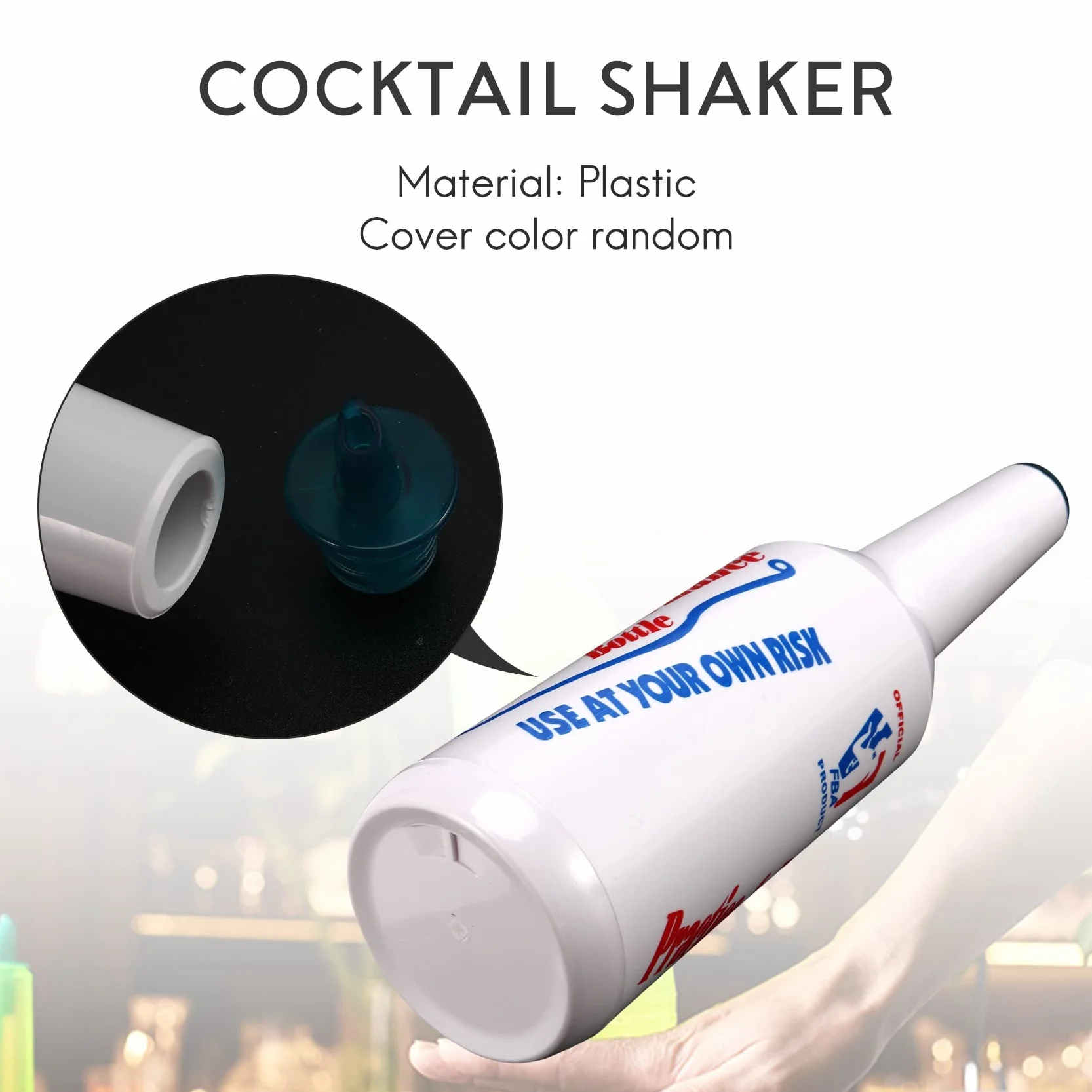 Bartender Flair Bottiglia Bartender Practice Bar Pub Bottiglia di vino Shaker