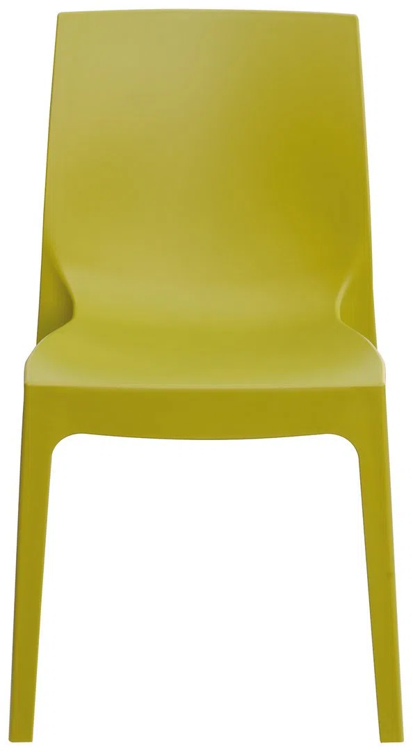 GRAND SOLEIL Grandsoleil Boheme Roma Greenpol sedia impilabile, verde polimerico, anice verde, 54 x 52 x 81 cm