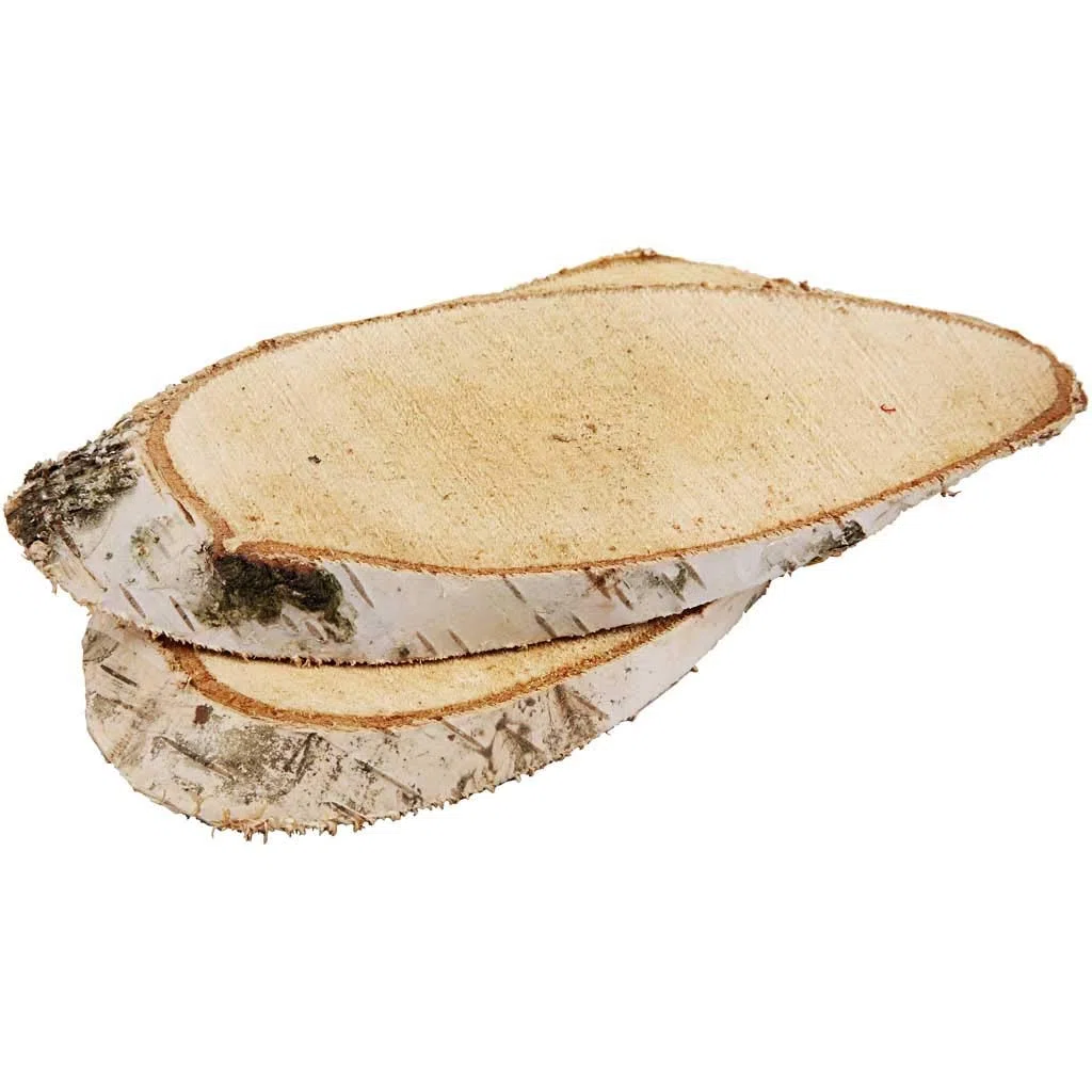 Creotime, 567030, dischi in legno, 15 x 9 cm, confezione da 1 (1 x 7 pezzi)