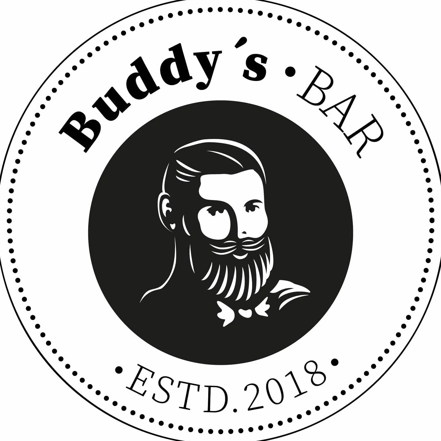 Buddy's Bar - Set per Decorazioni dei Cocktail, 1 Coltello per Le Decorazioni, 1 Coltello da Cocktail, 1 pinzetta, 1 Pinza per Il Ghiaccio, Acciaio Inossidabile, Lavabili in lavastoviglie