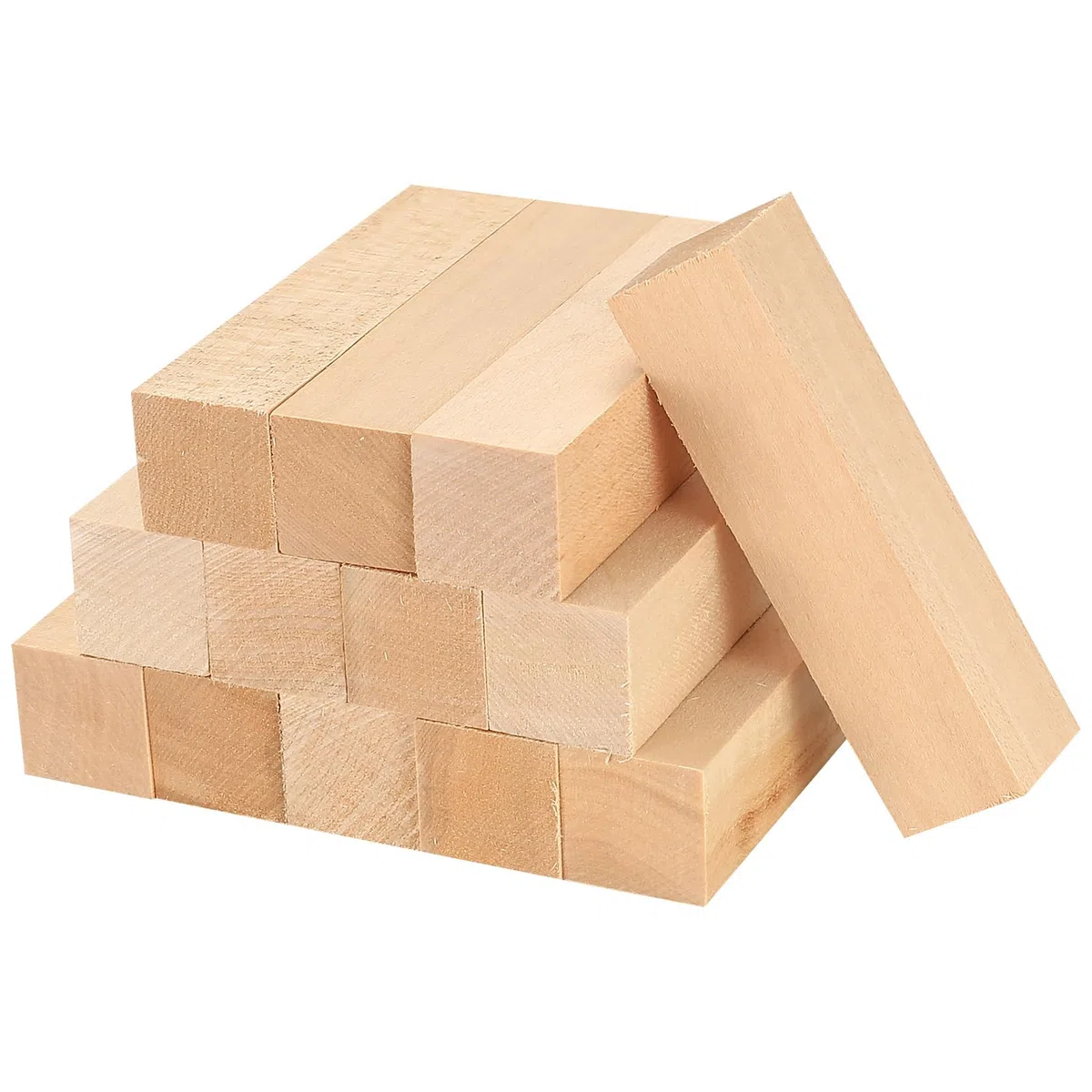 Blocchi di Legno, 13 Pz Tiglio per Scolpire, Naturale Blocchetti da Lavorazione e Scolpitura, Kit Hobby Creativi per Principianti, Artigianato Fai Da Te, Set Creativo per Laboratorio Manuale