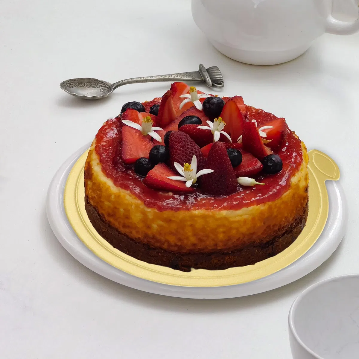 200 Pezzi Tavola per Mini Torte alla Mousse, 9cm Mini d'oro Cake Bases Mousse,Boards Carta Dessert Display,Vassoio Mousse Cake Boards,Cake Boards Rotondo Vassoi in Cartone per Compleanno,Vacanza,Festa