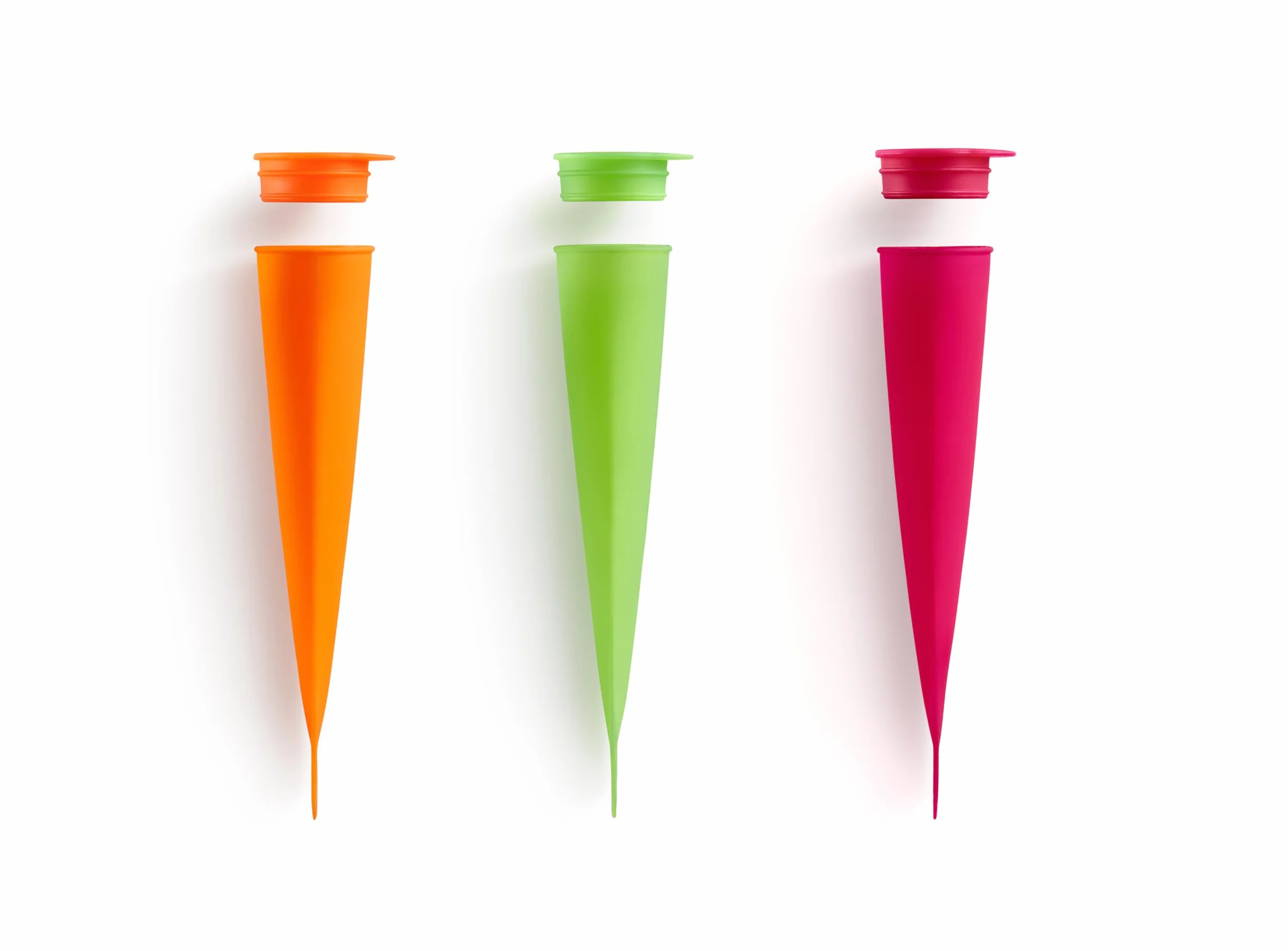 Lékué Pack 3 Un. Stampo per ghiaccio silicone multicolore 4 x 4.8 x 20.2 cm 3 Unità (S)