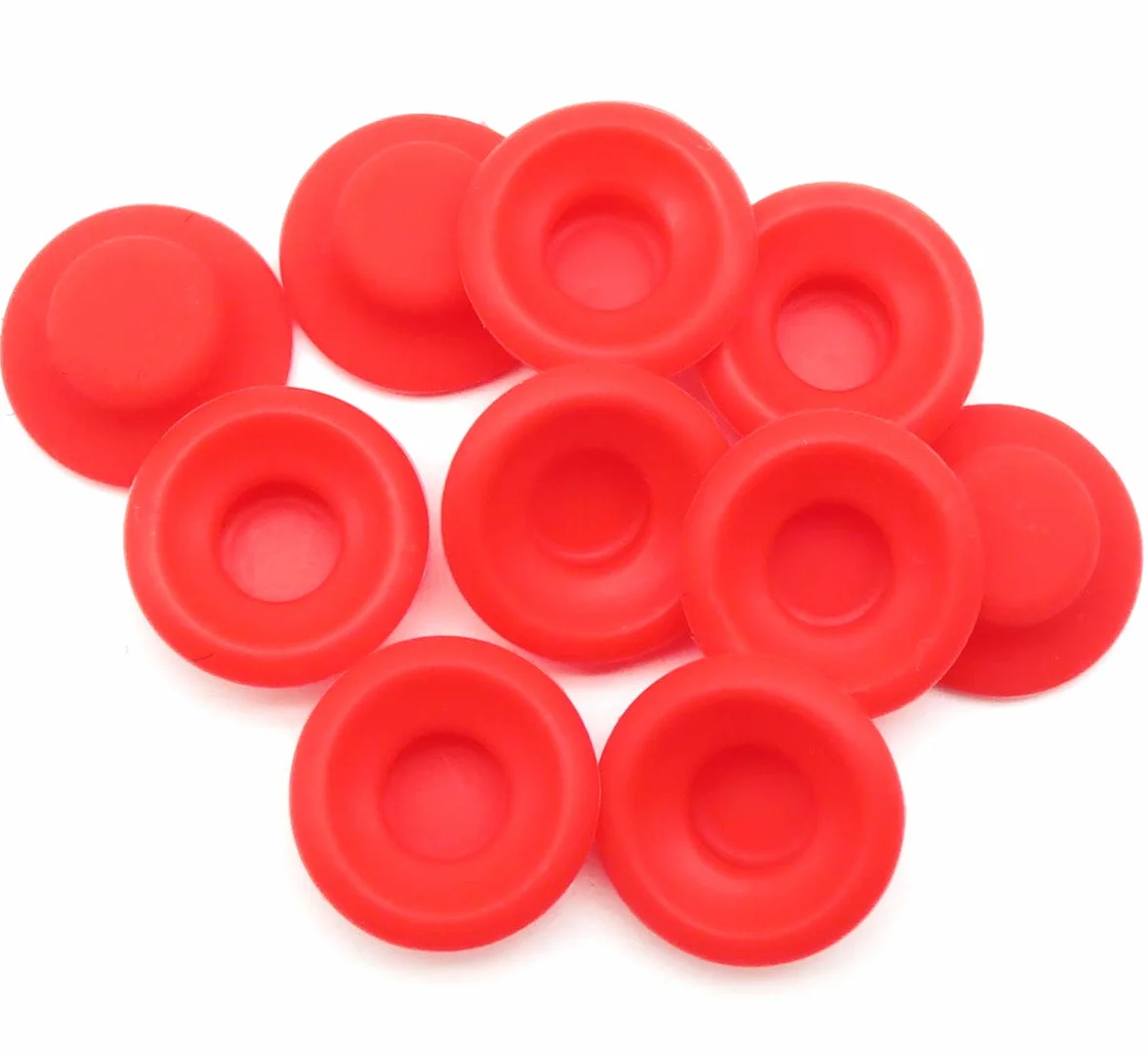 50 guarnizioni in gomma siliconica,2 tipi di guarnizioni ad alta pressione a prova di perdite per tappo EZ Swing Flip Top Guarnizioni per bottiglie di birra birra birra soda sigillatura,rosso