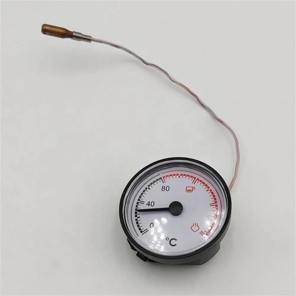 Termometro per Macchina da Caffè Espresso da 55 mm, Termometro per Macchina da Caffè a Capillare per il Monitoraggio Accurato della Temperatura dell'Acqua dell'Espresso Durante il Processo di
