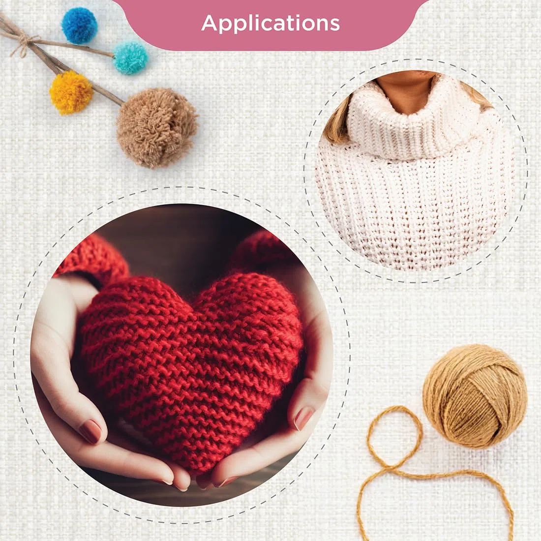 KnitPro - Set di aghi intercambiabili KnitPro Believe (13 cm, 3-6,00 mm) - 1 set