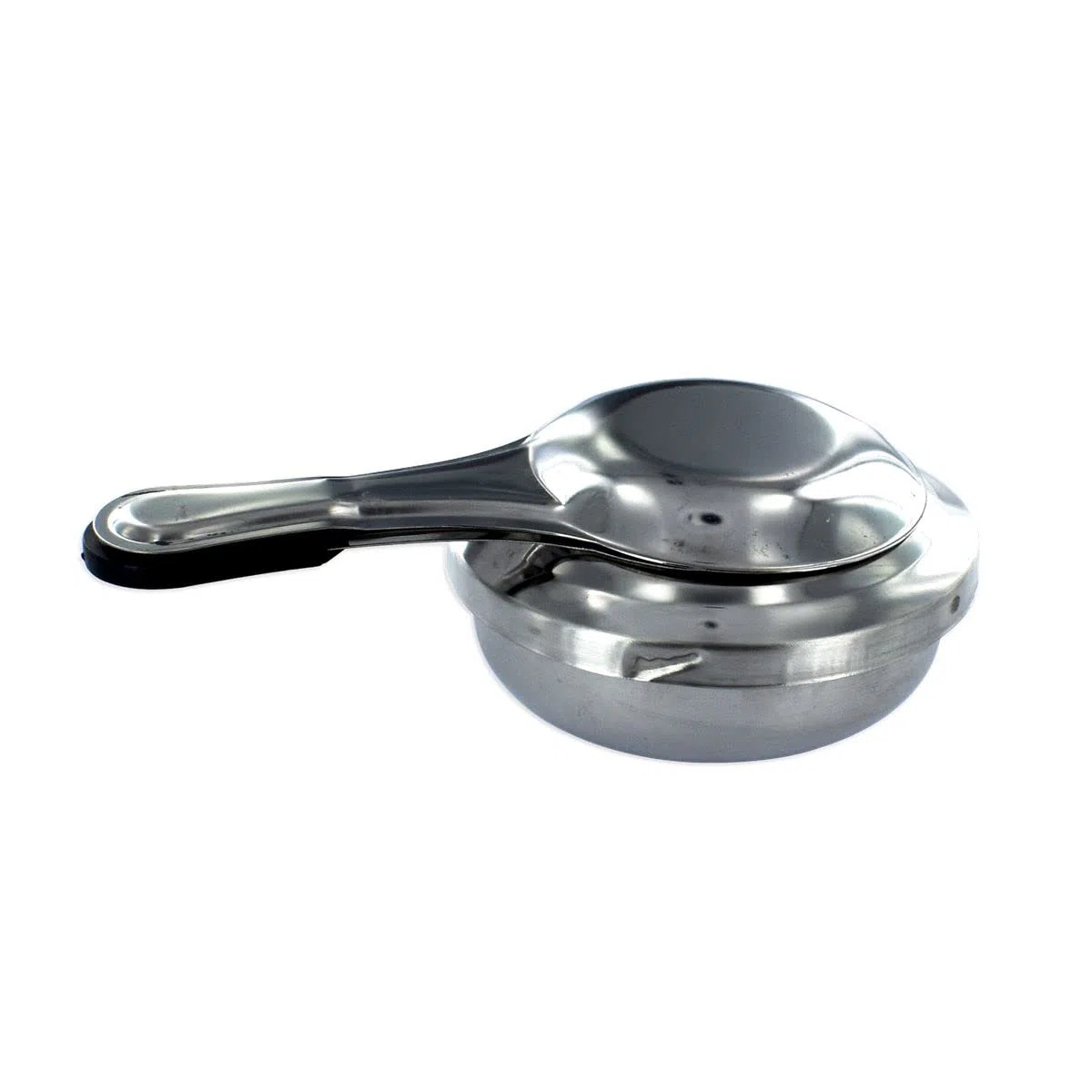 FACKELMANN - Bruciatore alcolico in Acciaio Inox/Nero, brûleur à Alcool