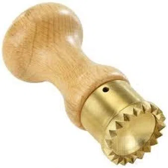 GME Stampo ANOLINI Ottone FESTONATO Art.30 Manico Legno