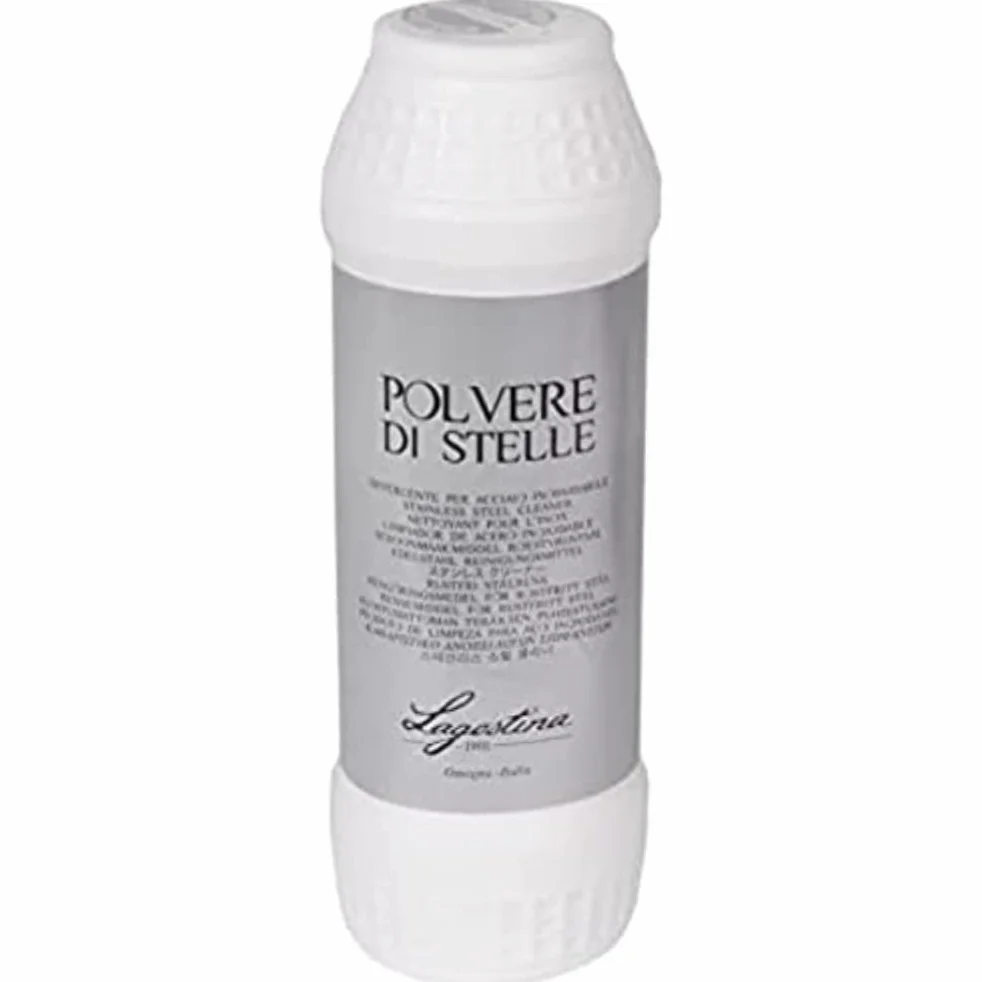 Lagostina Ricambi Barattolo Polvere di Stelle, 750 g, Bianco