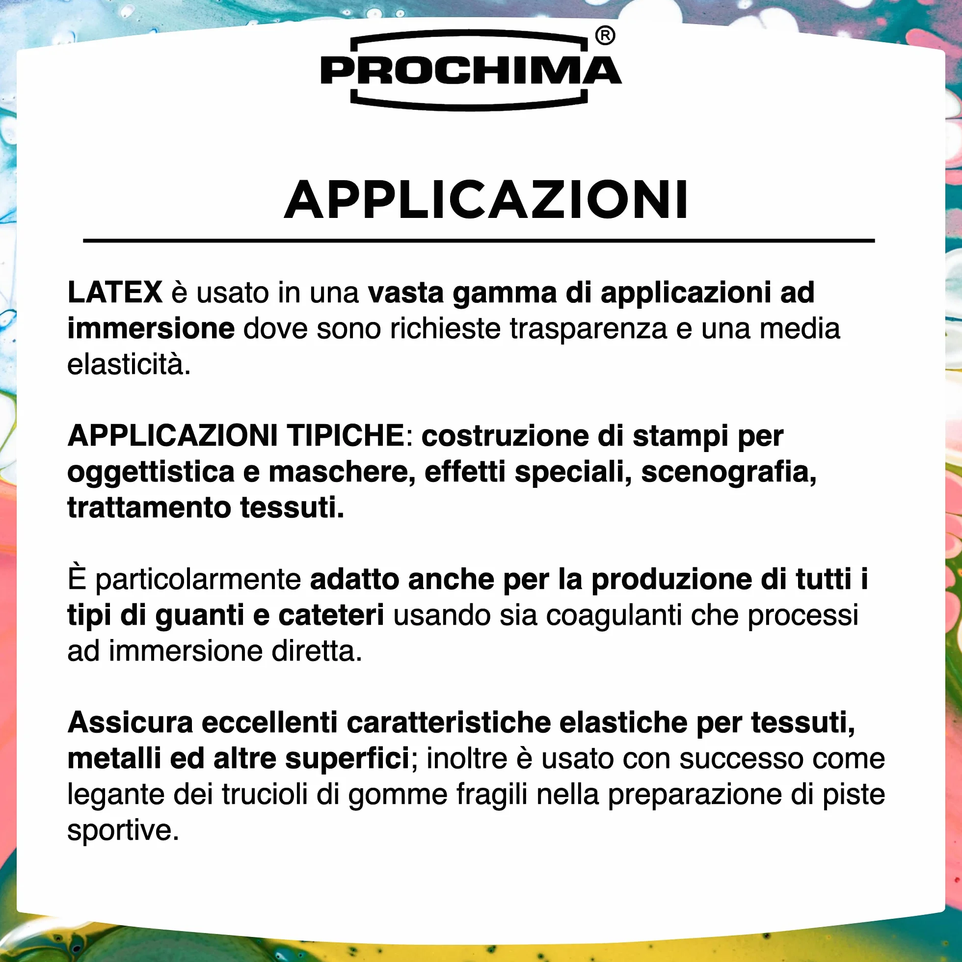 PROCHIMA EM501K1 Latex, Trasparente