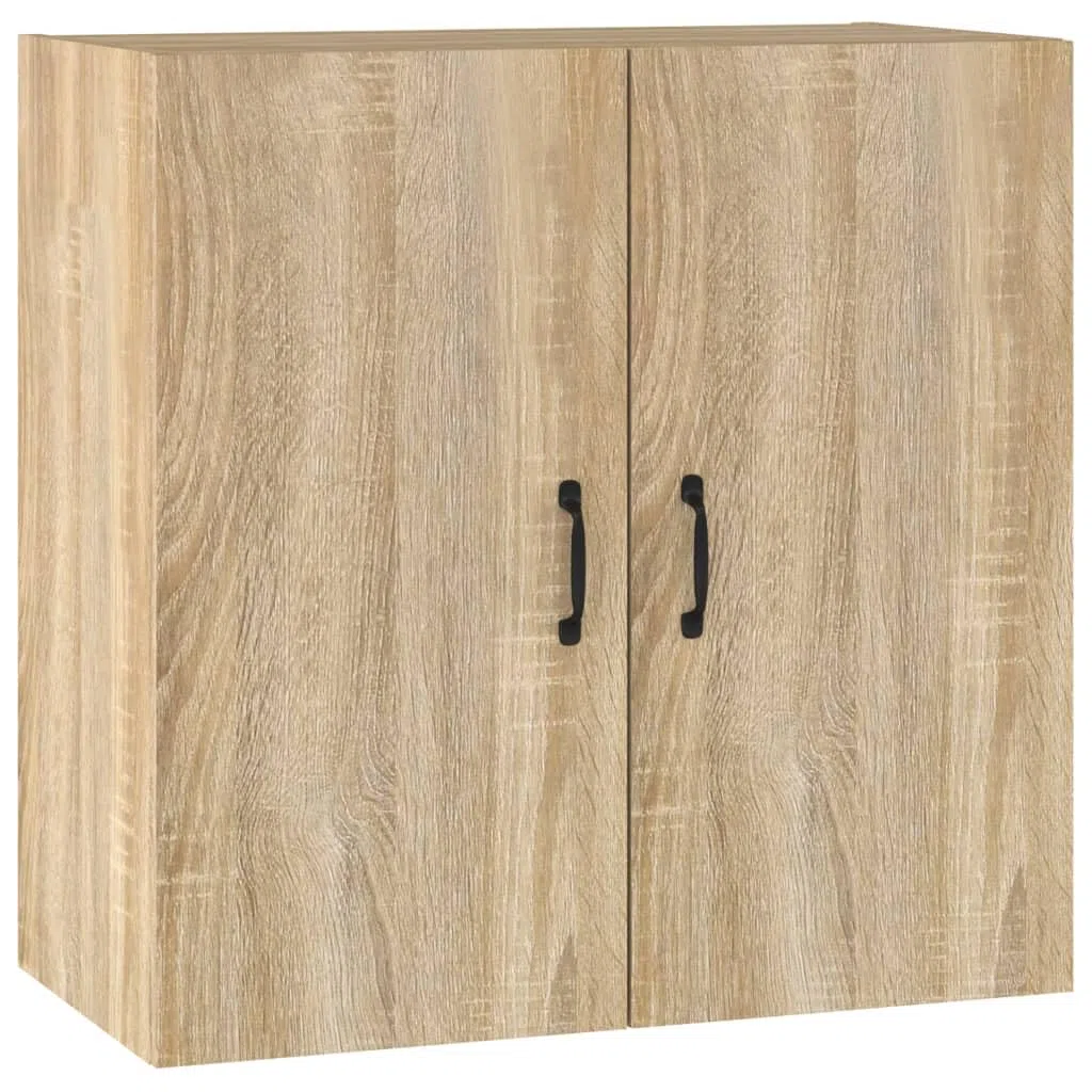 vidaXL Armadietto a Muro Rovere Sonoma 60x31x60 cm Legno Multistrato
