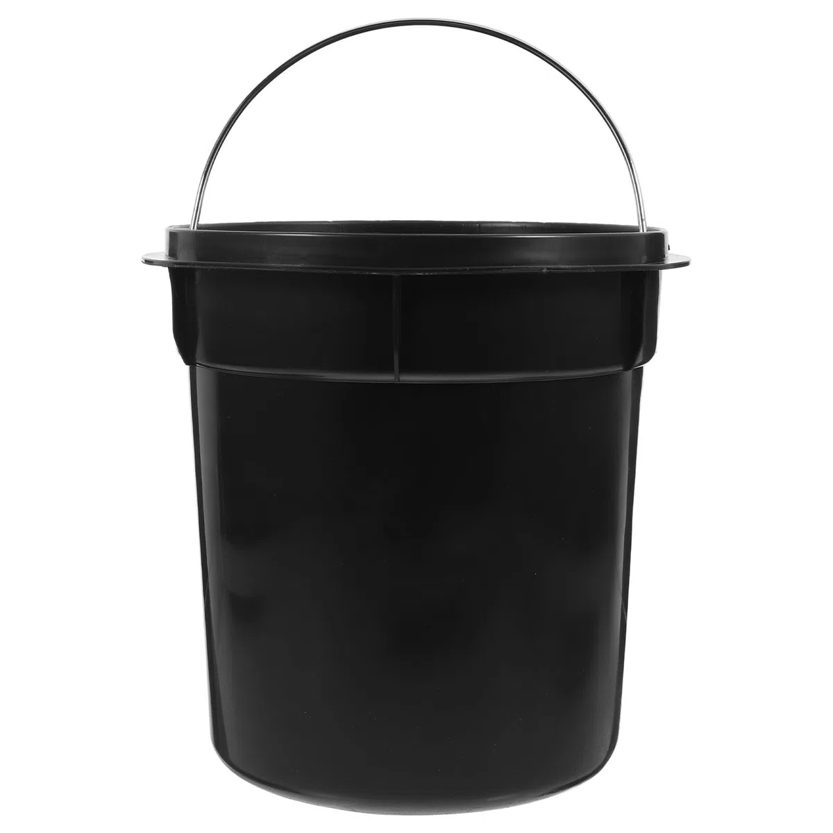 Homoyoyo Secchio Interno Rotondo con Manico per Pattumiera Bidone Spazzatura Bagno e Cucina Ricambio Estraibile Versatile per Casa e Ufficio
