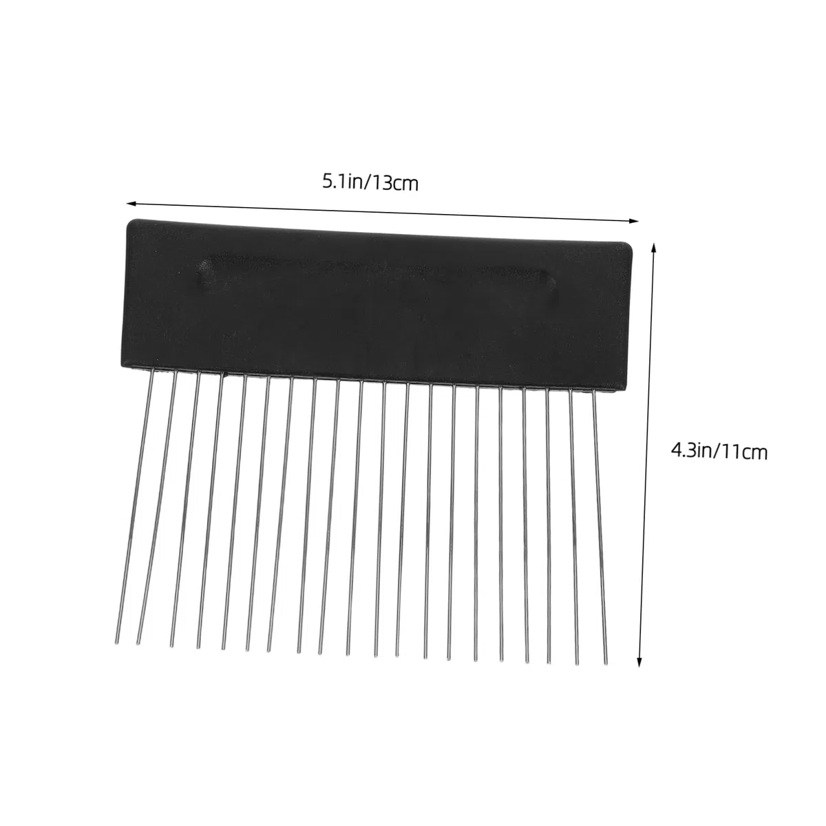 Pettine per Pittura in Acciaio Inossidabile Denti Fini per Effetti di Trama Precisi, Utensile Artistico per Progetti Decorativi e Pittura su Intonaco