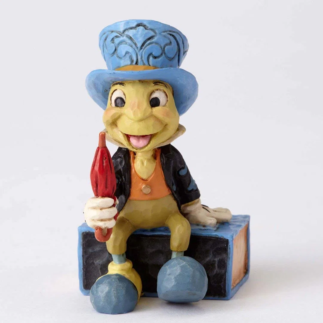 Enesco Disney Tradition By Jim Shore Il Grillo Parlante Mini Figurina, PVC, Multicolore, 16x18x24 cm