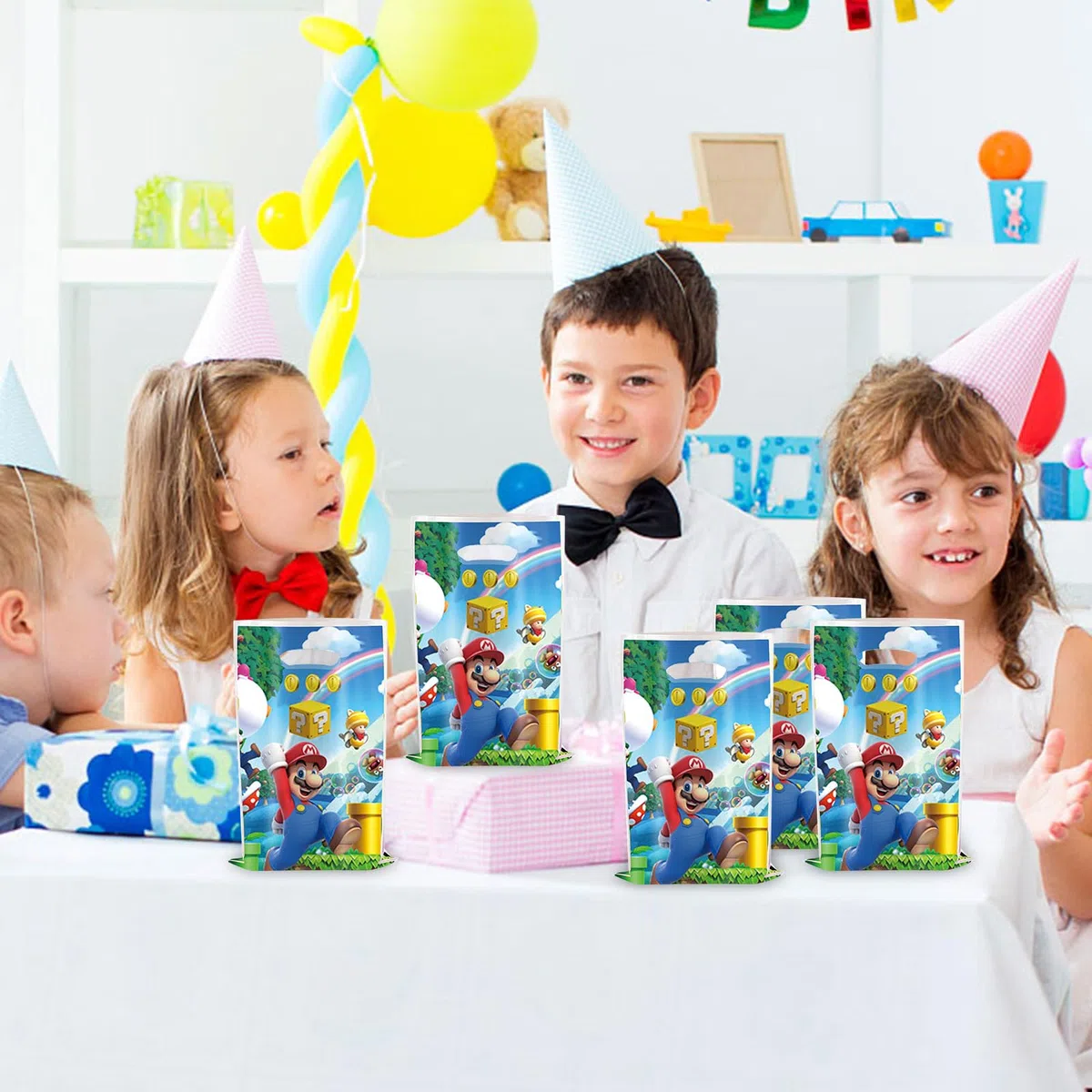 30 pezzi Sacchetti per bomboniere, articoli per feste di compleanno per bambini, regali ideali e piccoli sacchetti per confezioni regalo