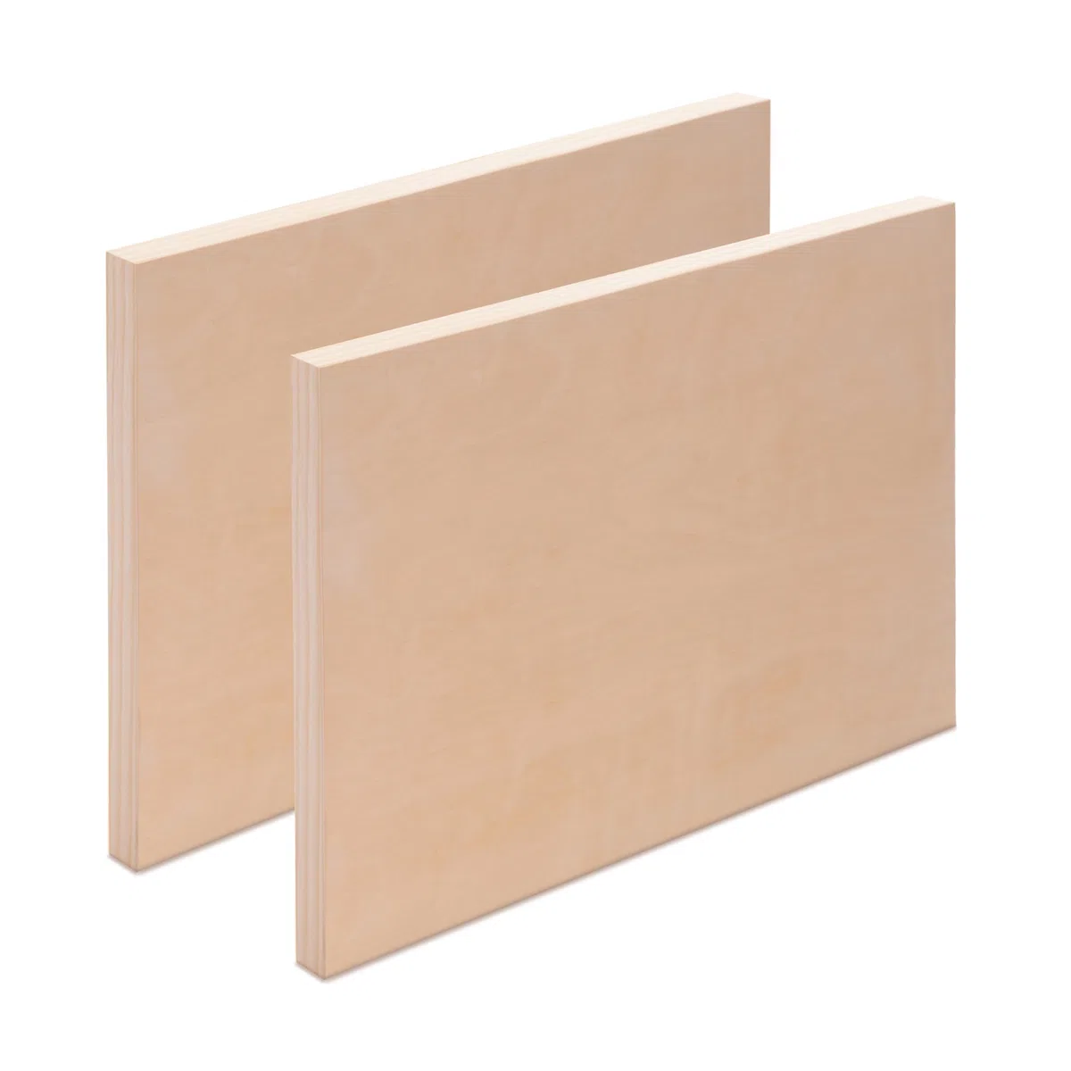 Art-Star 2X Tavola da Pittura in Legno Betulla 30x40 cm | Profondità 3,8 cm | Pittura Multiuso
