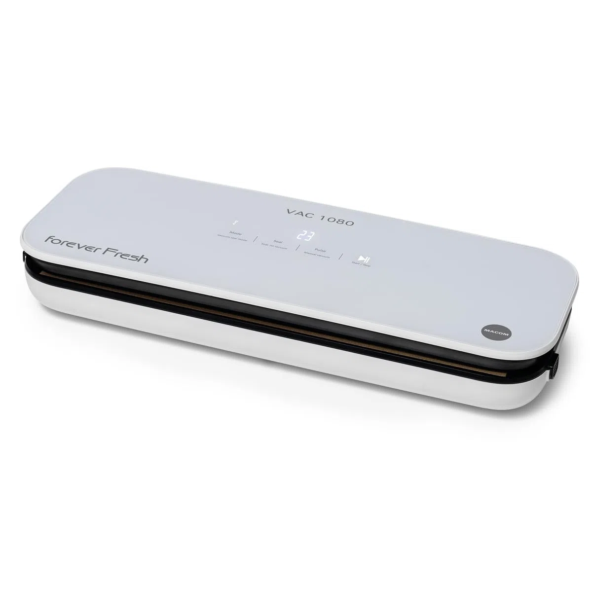 MACOM, Macchina sottovuoto automatica con finitura in vetro temperato, Forever Fresh VAC1080