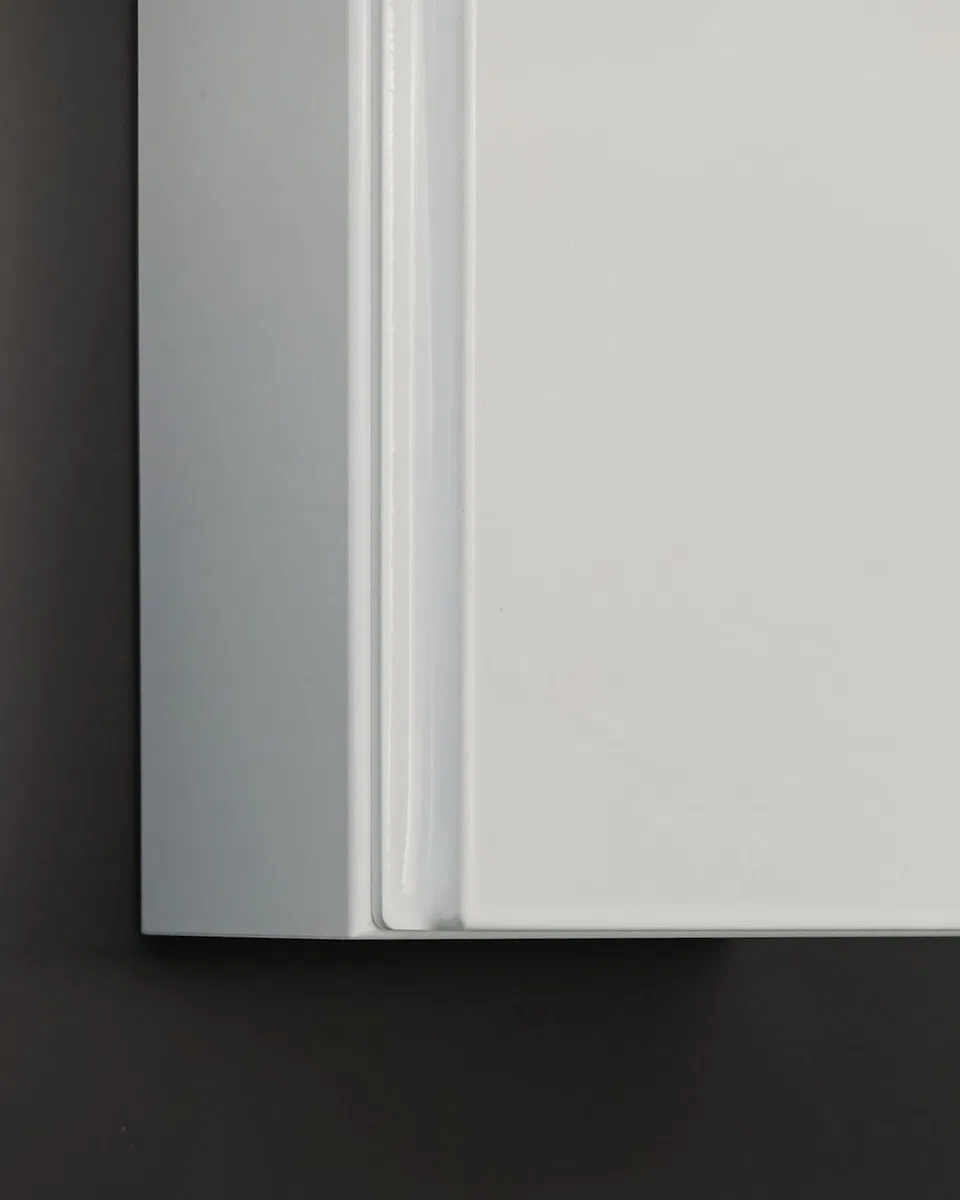 Generico Pensile bagno cm 40x40 bianco lucido - anta chiusura soft close - Made in Italy