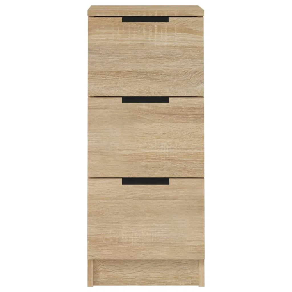vidaXL Credenza Rovere Sonoma 30x30x70 cm in Legno Multistrato