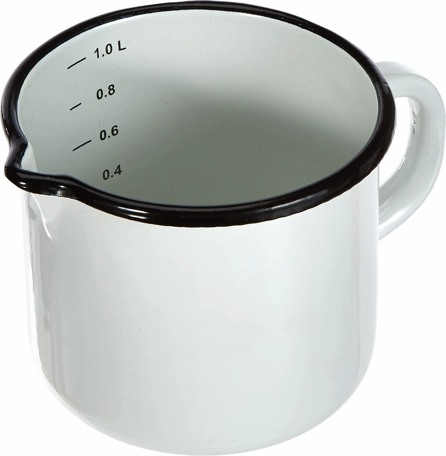 Milchtopf Weiß 12cm