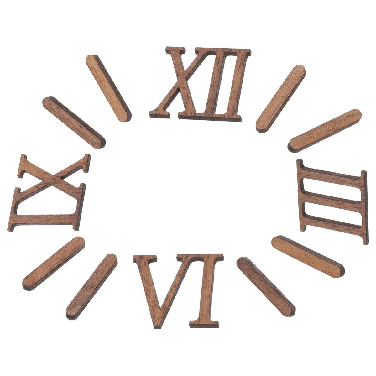 Uonlytech Orologio Parete Numeri Romani Numeri Di Orologio Forniture Per Di Fai Da Te Kit Di Di Romani Di Orologi Fai Da