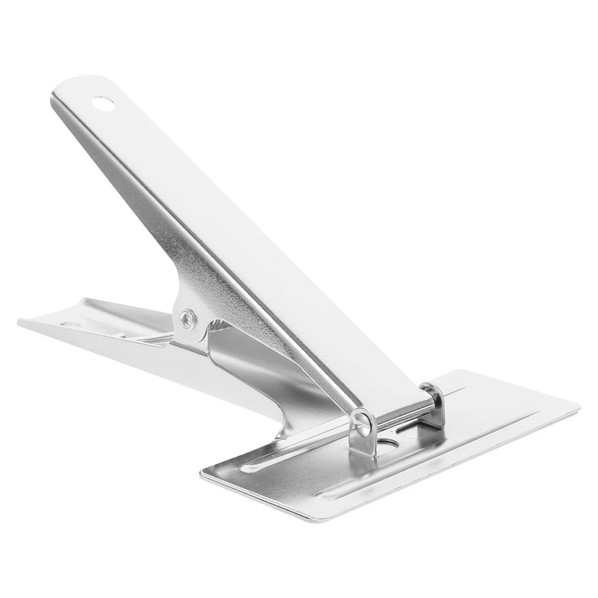 Clip per Cucito in Acciaio Inossidabile Argento, Pratica Pinza per Stoffa, per Quilting e Cucito, Mantiene Tessuto Intatto