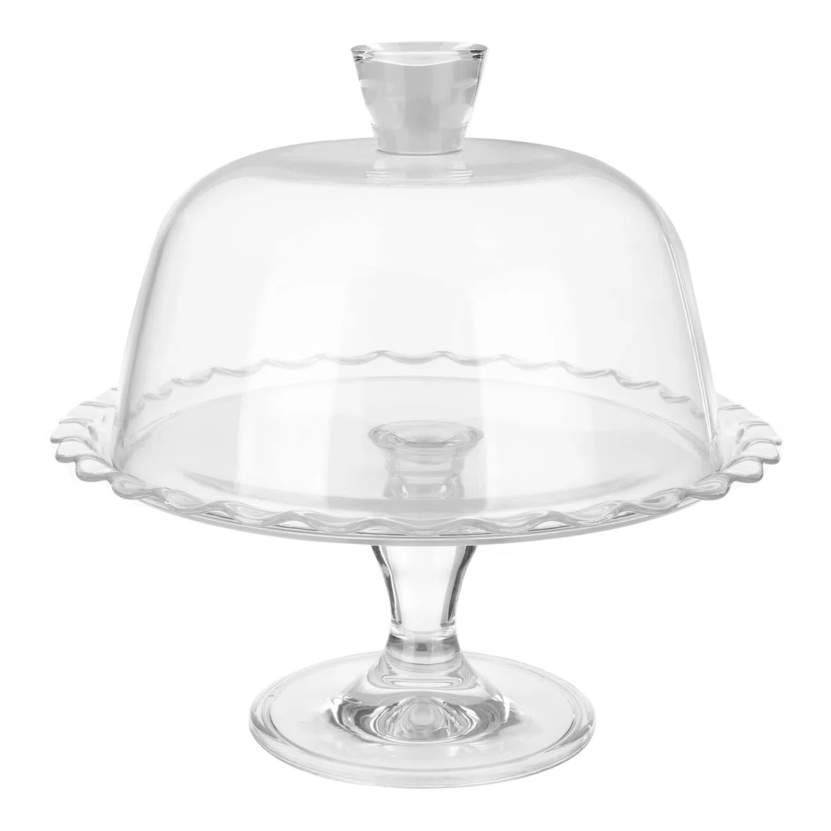 Pasabahce Porta torta Con coperchio Trasparente Vetro (26 x 26 x 26 cm)
