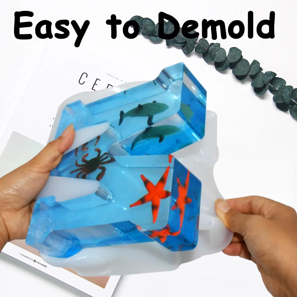 Stampi Grande per Lettere Alfabeto Bianco 3D in Silicone Alimentare Flessibile Forme di Lettere Sformo Facile per Resina Sapone Argilla Cera Torta Cioccolato Fai da Te Decorazioni per Feste in Casa