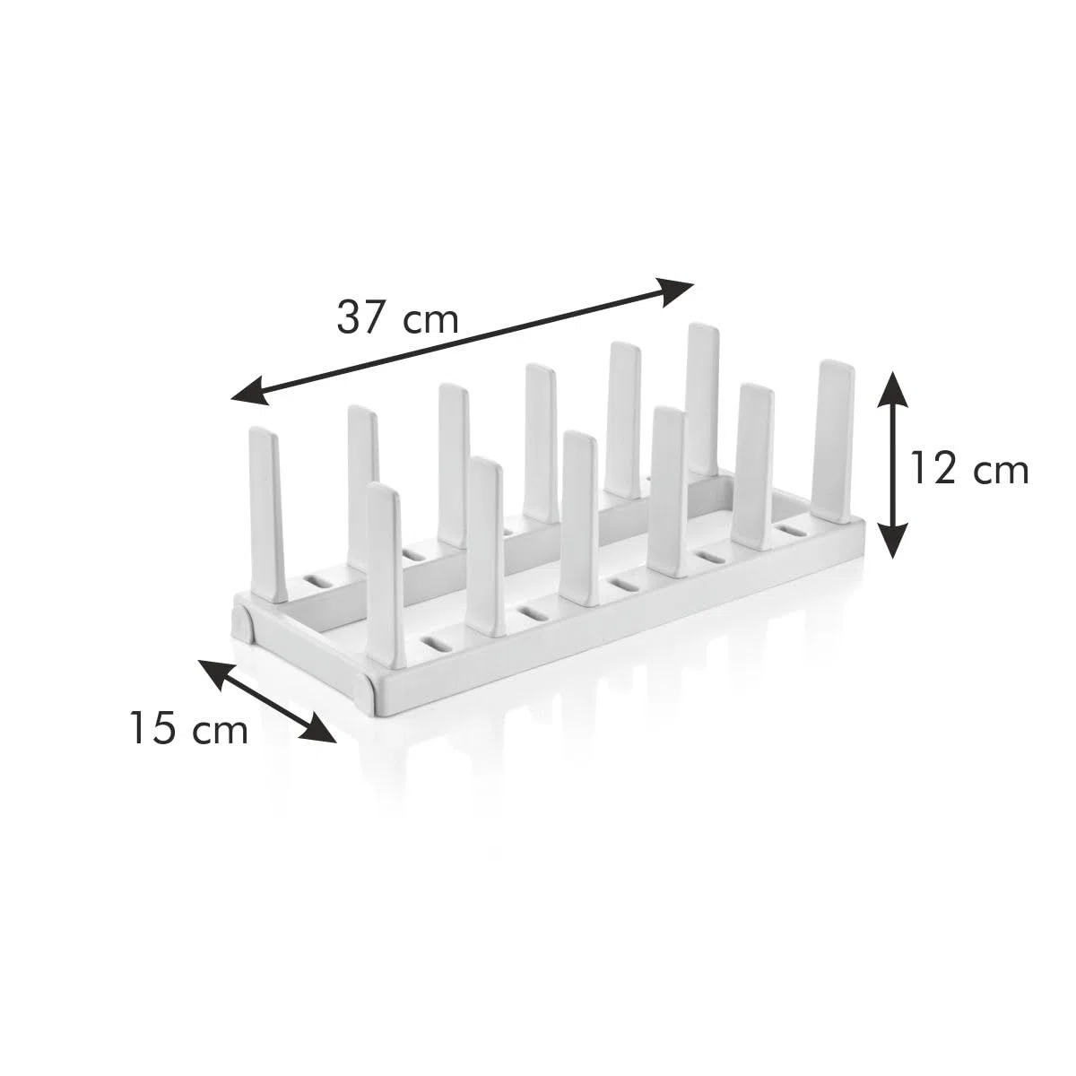 Tescoma 899482 FlexiSPACE Porta Padelle, Bianco